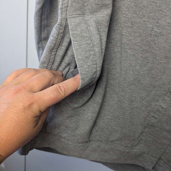 Lululemon Belle Wrap Sweater Gray Color Size 2 Pockets Style Number: W4ADXS - Picture 5 of 16